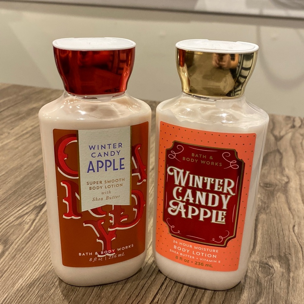 Bath and Body Works Winter Candy Apple Lotion